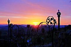 Sunrise through Wheely Gate